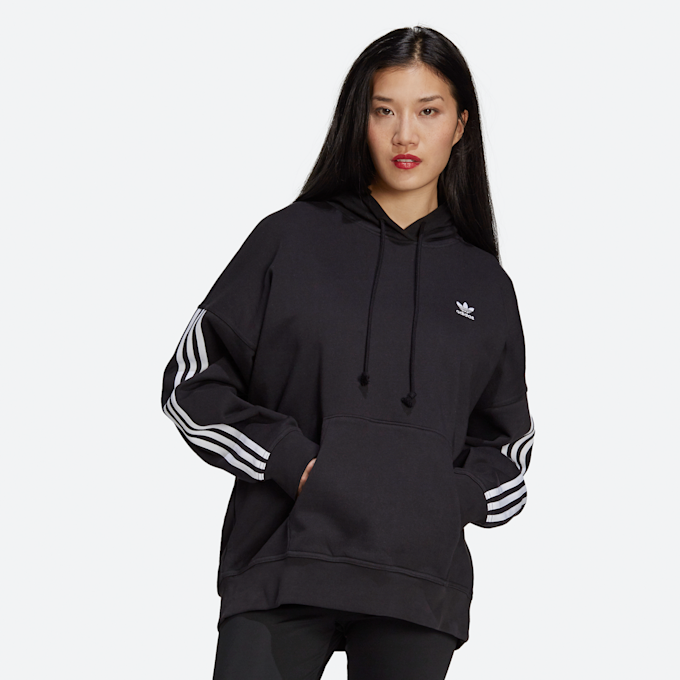 adidas Originals adicolor 3-Stripes Hoodie zwart 2641 1