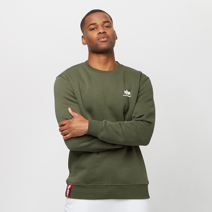 Alpha Industries Basic Sweater Small Logo vert 2831 1