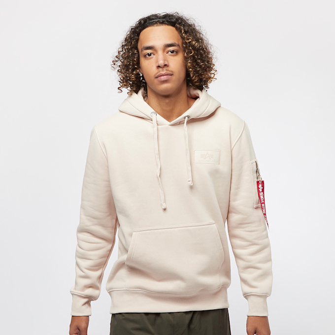 Alpha Industries Back Print Hoody weiß 2860 1