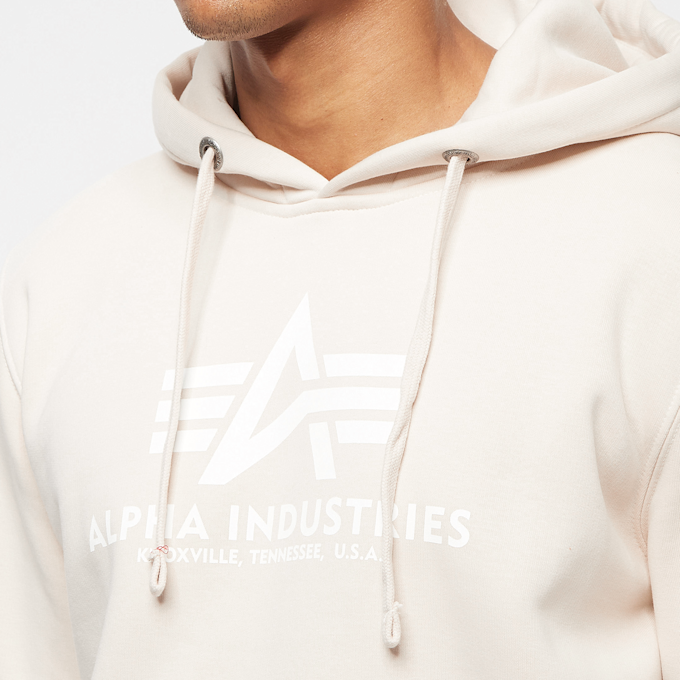 Alpha Industries Basic Hoody blanc 2864 3