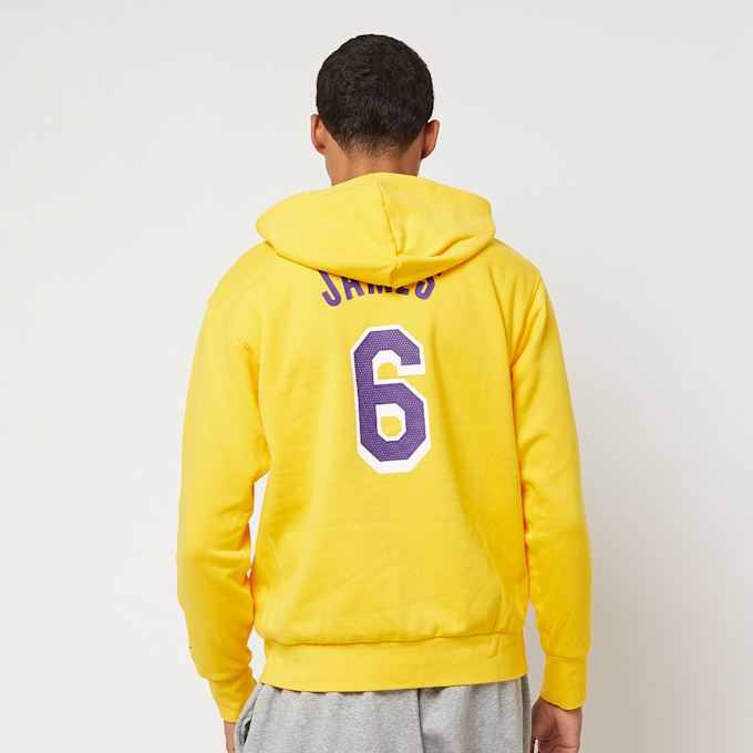 Nike NBA LA Lakers Pullover Fleece Essential amarillo 3005 2