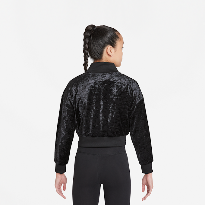 Nike   Junior Air Big Kids' (Girls') Crop Jacket negro 3182 2