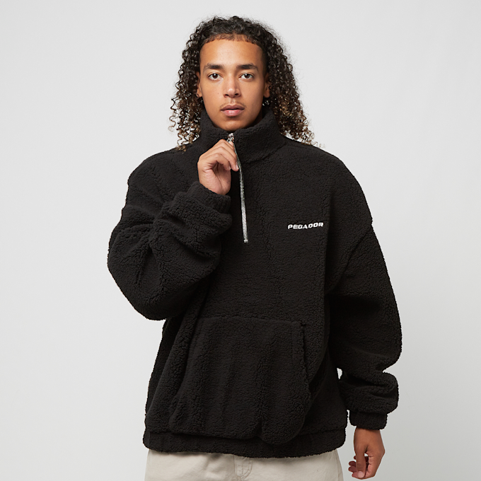 Pegador Puka Half Zip Sweater preto 1120 1