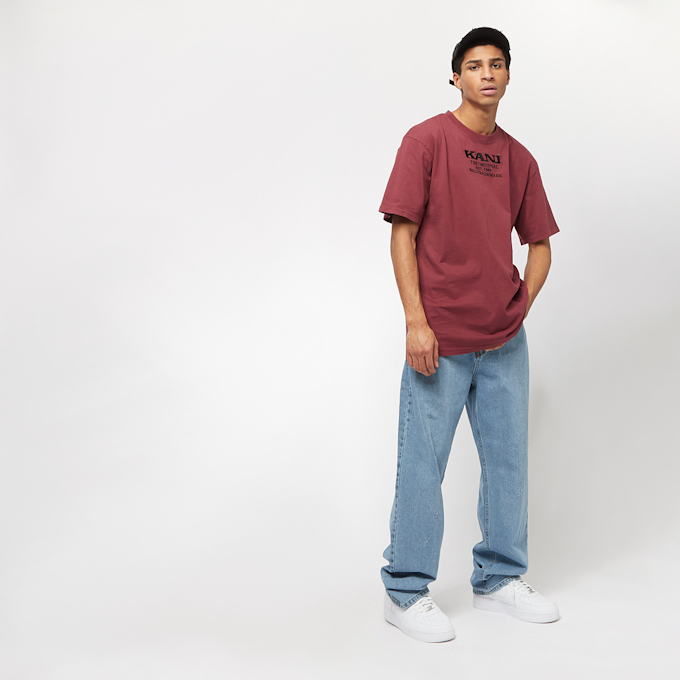 Karl Kani KK Signature Stripe Block Tee red/navy/dark green rouge 49095 4