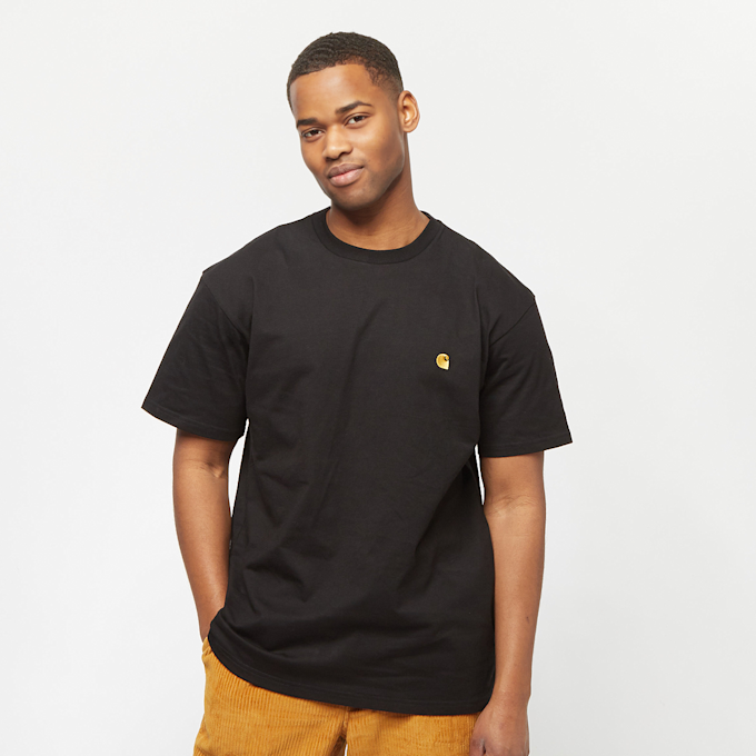 Carhartt WIP Short Sleeve Chase T-Shirt zwart 1411 1