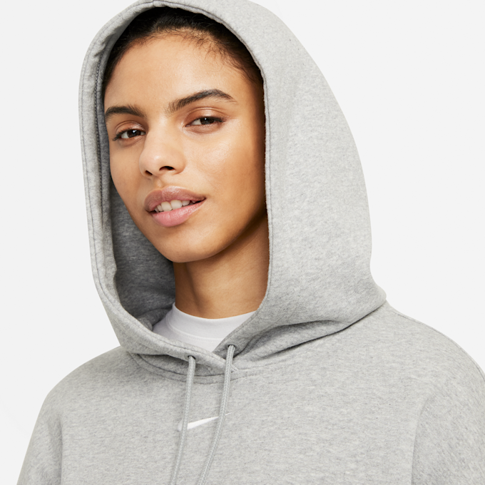 Nike Sportswear Essential Collection Women's Oversized Fleece Hoodie grijs 1420 3