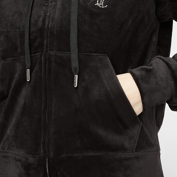 Juicy Couture Madison Hoodie schwarz 6016 4