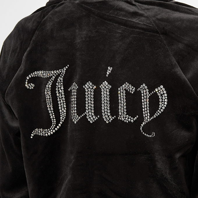 Juicy Couture Madison Hoodie noir 6016 5