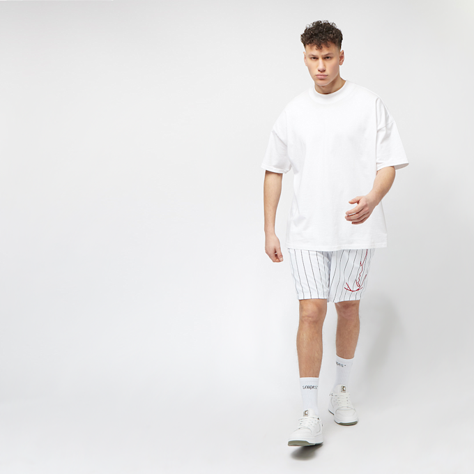 Karl Kani Signature Pinstripe Board Shorts weiß 6068 5