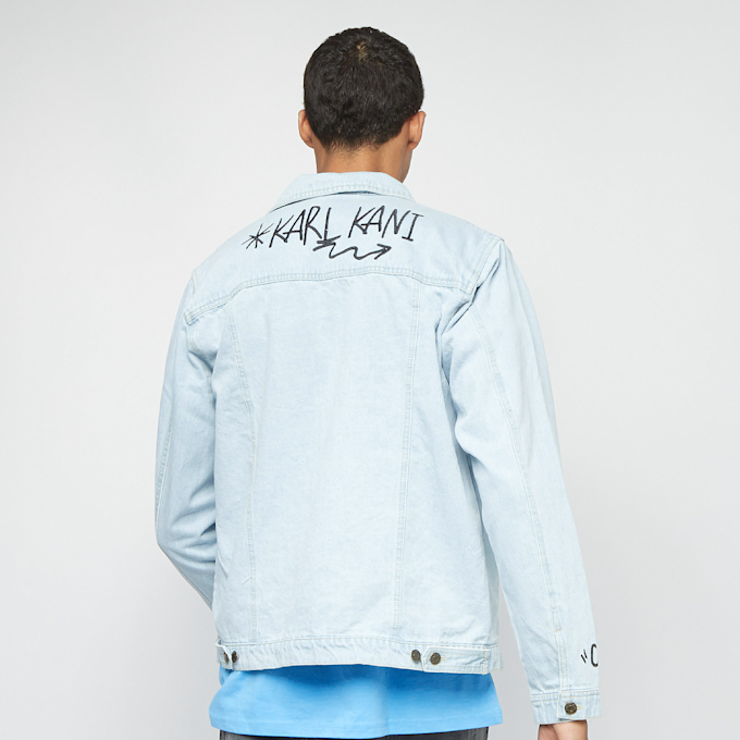 Karl Kani Retro Scribble Smiley® Denim Jacket azul 6168 2