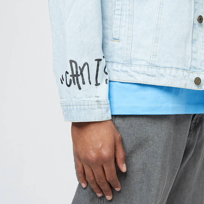 Karl Kani Retro Scribble Smiley® Denim Jacket blauw 6168 5