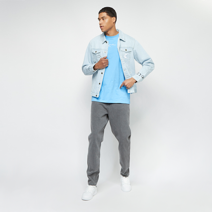 Karl Kani Retro Scribble Smiley® Denim Jacket blauw 6168 9