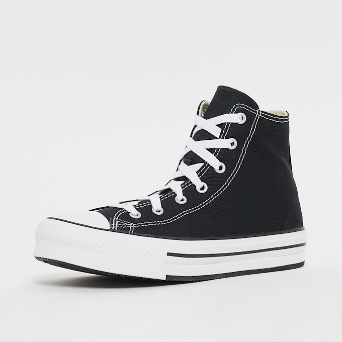 Converse Chuck Taylor All Star Eva Lift Canvas Platform (GS) negro 6384 2