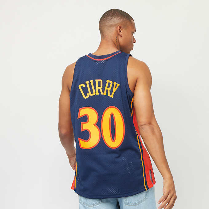 Mitchell & Ness NBA Swingman Jersey Golden State Warriors 2009-10 Stephen Curry blauw 6890 2