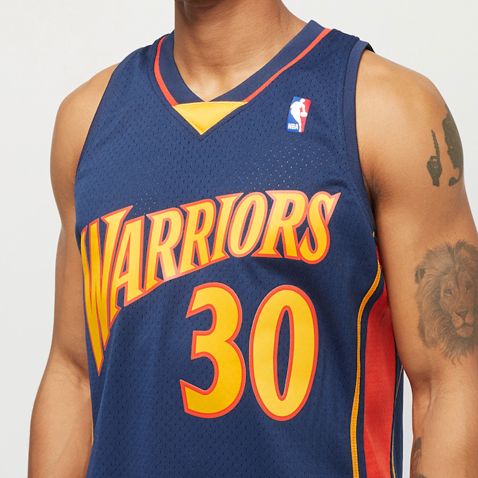 Mitchell & Ness NBA Swingman Jersey Golden State Warriors 2009-10 Stephen Curry blauw 6890 3