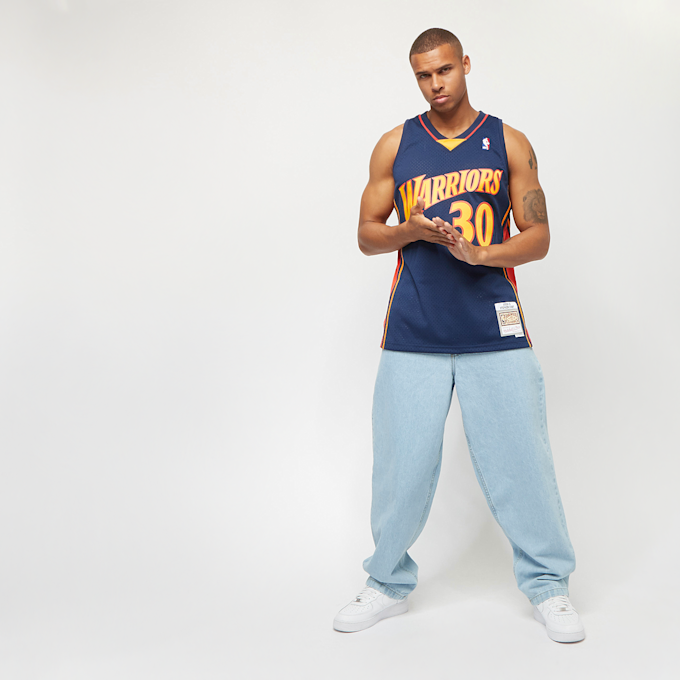 Mitchell & Ness NBA Swingman Jersey Golden State Warriors 2009-10 Stephen Curry blauw 6890 5