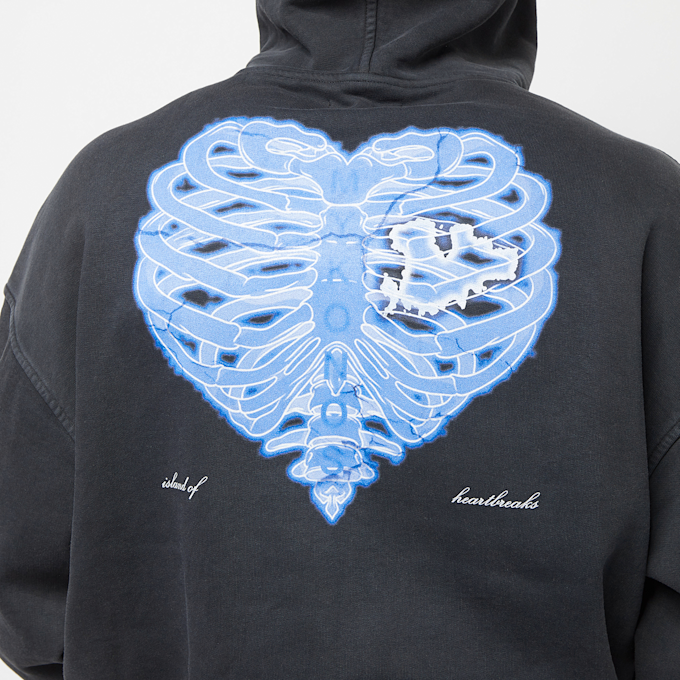 PEQUS Pequs Island of Heartbreaks Zip Hoodie szary 6906 5