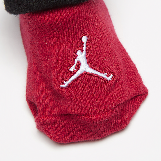 Jordan 23 Romper & Bootie Set rojo 6954 5