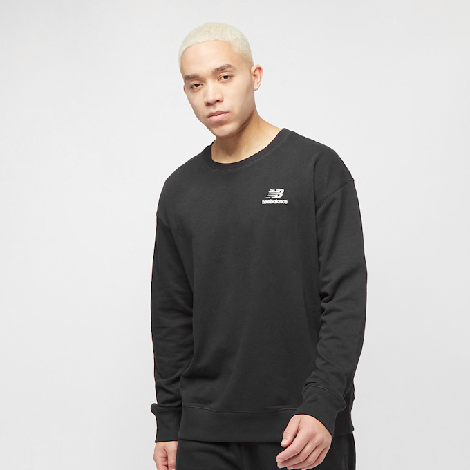 New Balance Unissentials Crew schwarz 7107 1