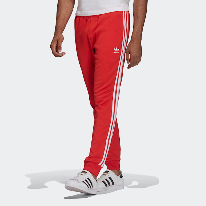 adidas Originals Pantalon de Survêtement adicolor Superstar Slim rouge 7210 1