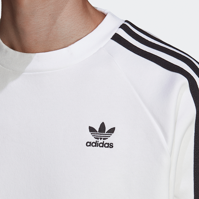 adidas Originals Sudadera adicolor 3-Stripes Fleece blanco 7234 3