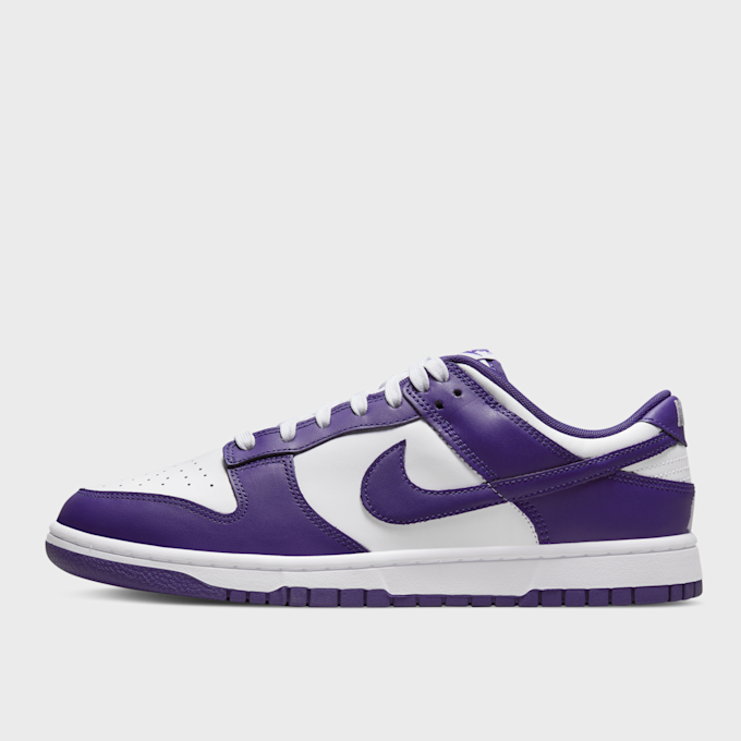 Nike Dunk Low Retro white/court purple/team orange bijela 7335 1
