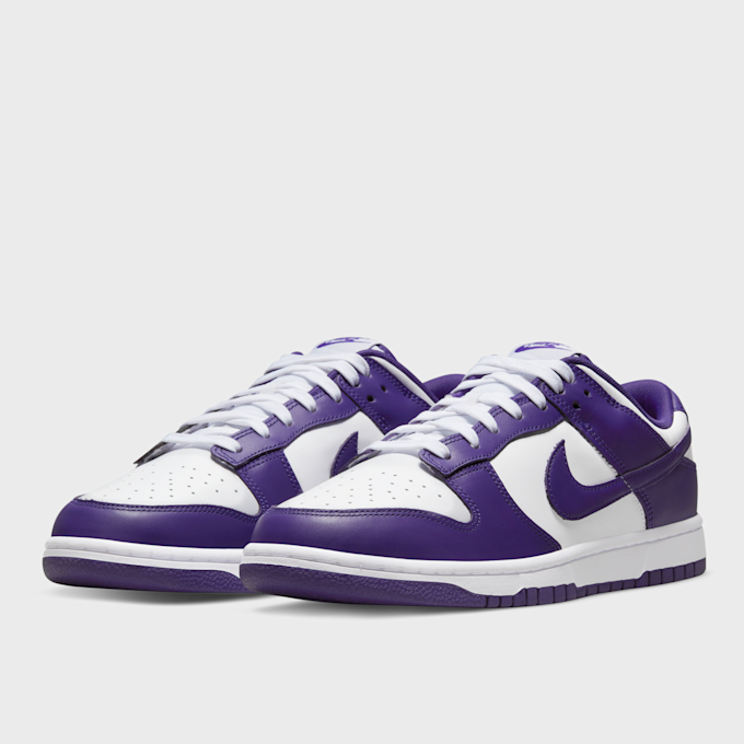 Nike Dunk Low Retro white/court purple/team orange Weiss 7335 4