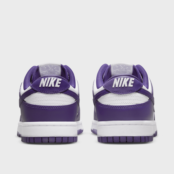 Nike Dunk Low Retro white/court purple/team orange Weiss 7335 5