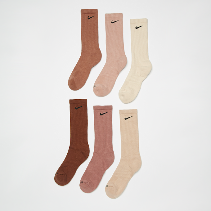 Nike 6 PACK - Everyday Cushion Crew Training brun 7392 1