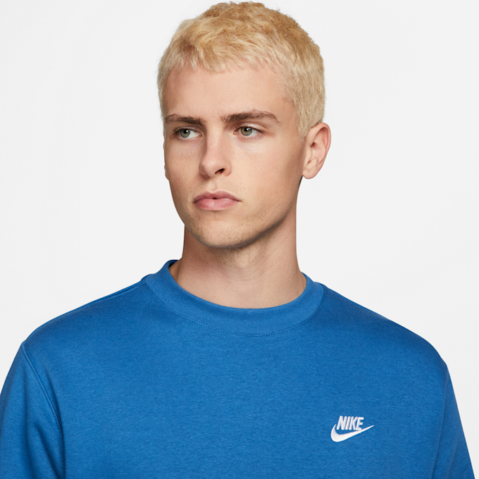 Nike Sportswear Club Fleece Crew blau 7400 3
