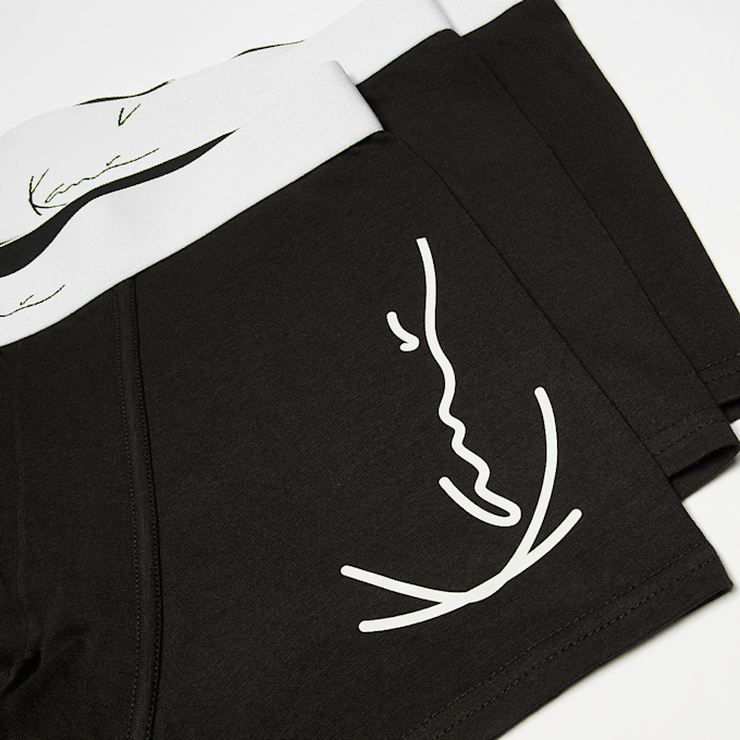 Karl Kani 3 PACK - Signature Boxer Briefs crna 7894 2