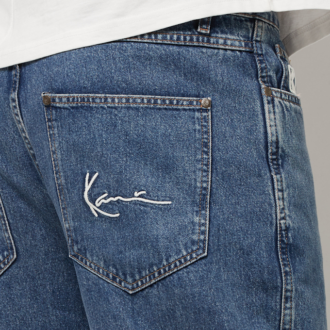Karl Kani Small Signature Baggy Five Pocket Denim bleu 8095 4