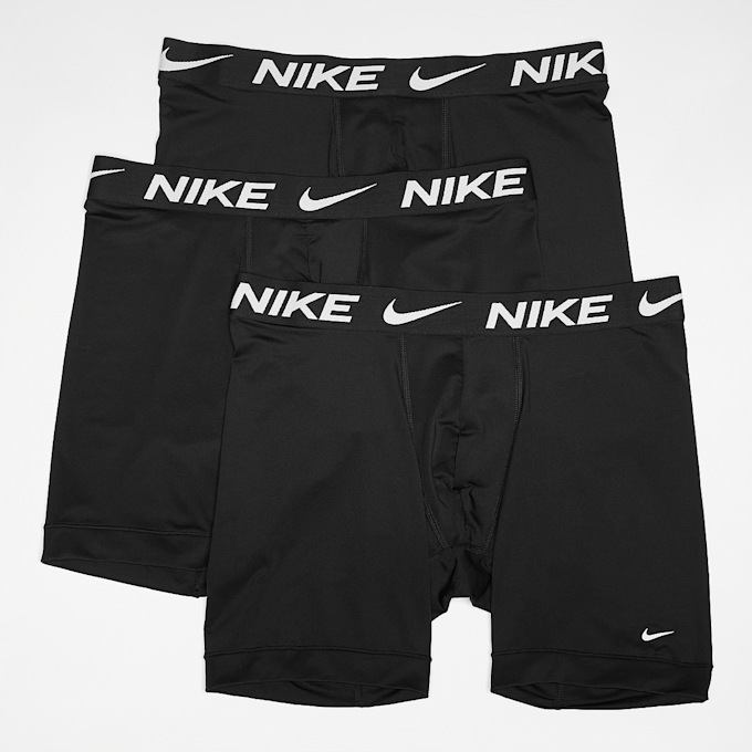 Nike 3 PACK - Boxer Brief Long negro 8208 1