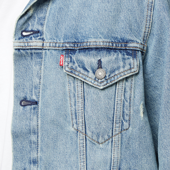 Levi's Vintage Fit Trucker JKT bleu 8396 3