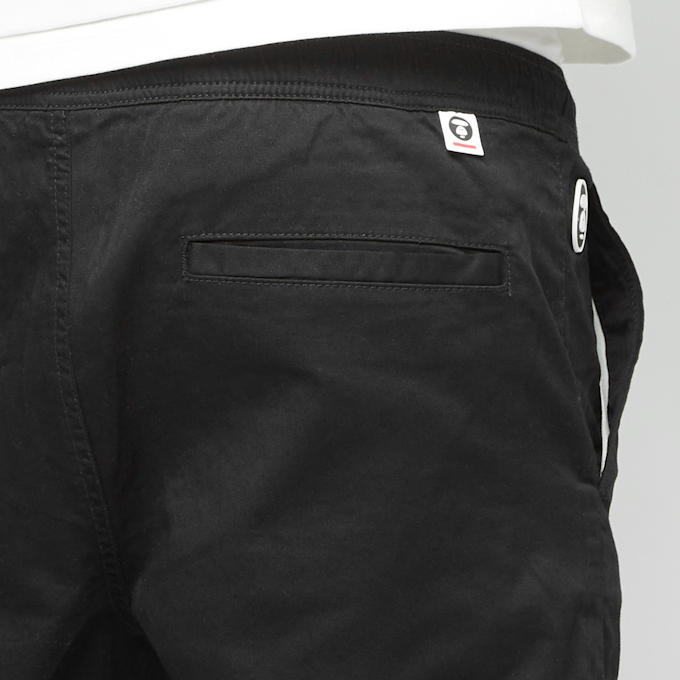 Aape Woven Pants crna 3808 4