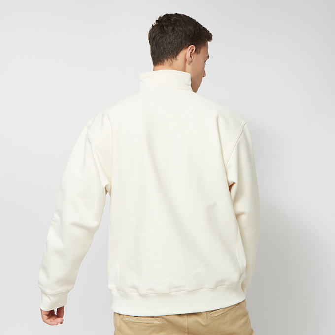 Carhartt WIP Half Zip American Script Sweatshirt bež 4012 2