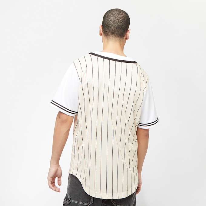 Karl Kani Varsity Block Pinstripe Baseball Shirt wit 4114 2
