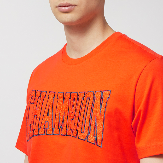 Champion Bookstore Crewneck T-Shirt oranje 4192 3