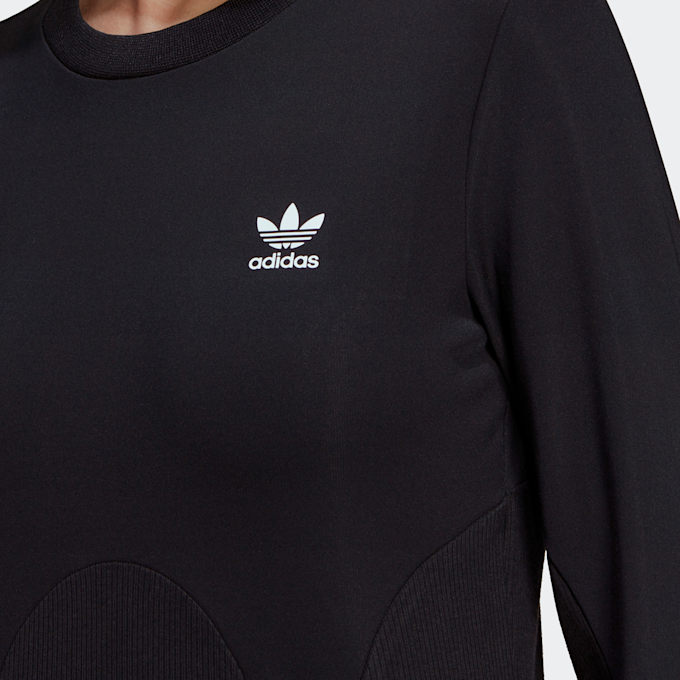 adidas Originals Always Originals Ribbed Longsleeve zwart 4317 3