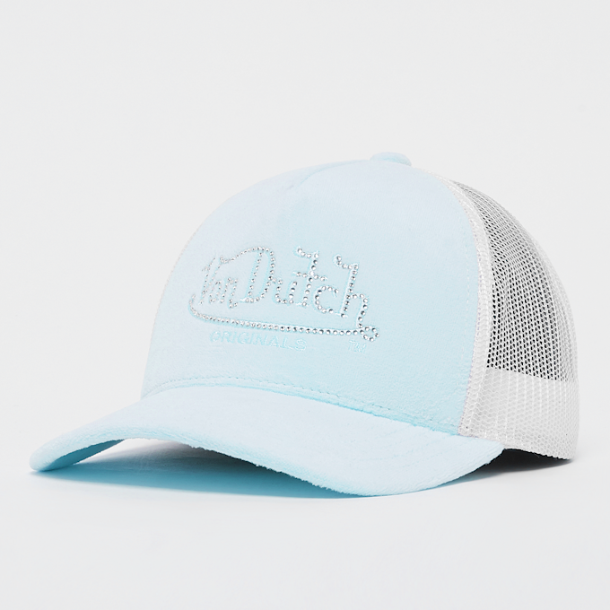Von Dutch Originals Von Dutch MIAMI TRUCKER CAP RHINESTONE VELVET  lt.blue/white multicolor 4489 1