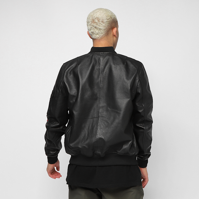 Alpha Industries MA-1 Leather LW II negro 4894 2