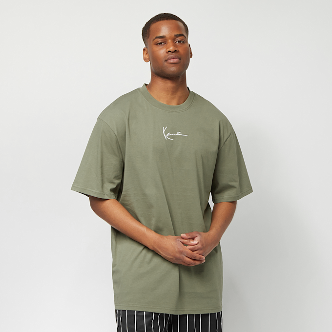 Karl Kani Maglietta Uomo Small Signature Burger Tee - Girocollo Con Ricamo, KM241-039-1