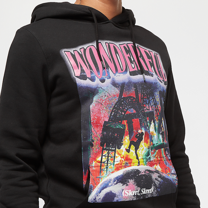 Mister Tee Wonderful Hoody crna 5859 3