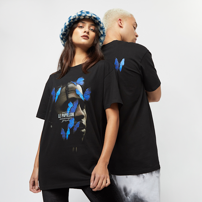 Upscale by Mister Tee Le Papillon Oversize Tee preto 5941 1