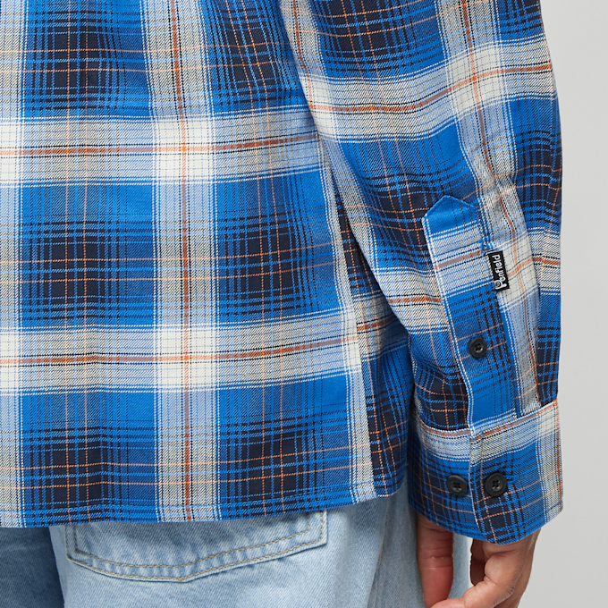 Penfield Penfield Straight Hem Nylon Zip Pocket Shirt azul 8700 4