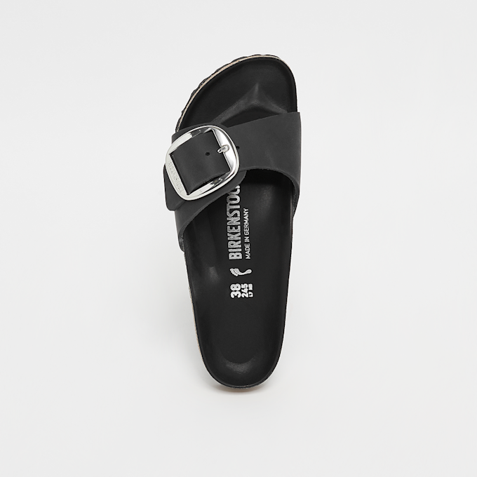 Birkenstock Madrid Big Buckle FL noir 9115 5