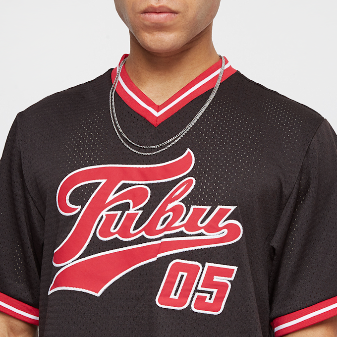 FUBU Varsity Mesh Tee schwarz 9200 3