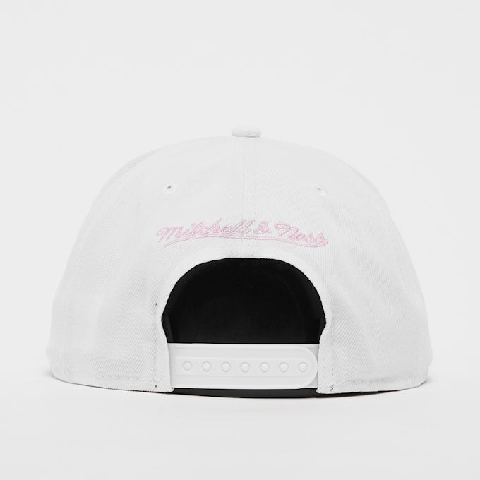 Mitchell & Ness Summer Suede Snapback Los Angekes Lakers wit 9357 2