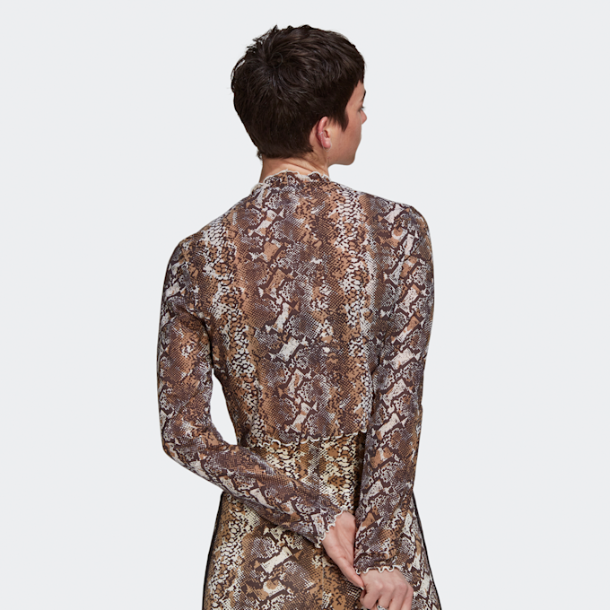 adidas Originals Summer Rave Snake Mesh Longsleeve wit 9485 2