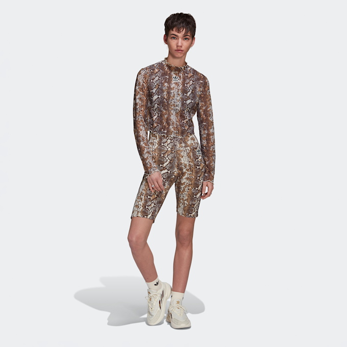 adidas Originals Longsleeve Mesh Snake Summer Rave bianco 9485 5